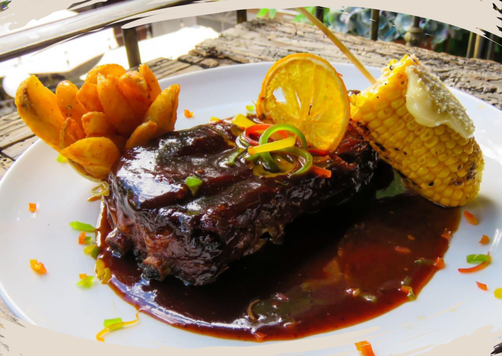 Costilla bbd del restaurante Don Chanos