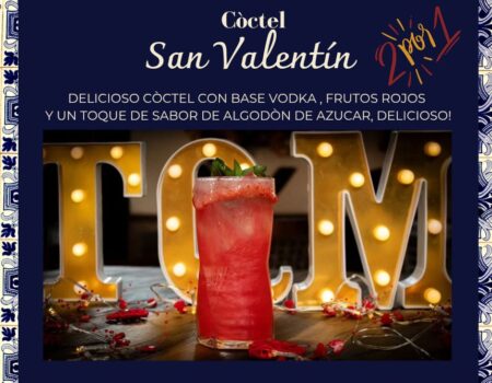 Coctel san valentin