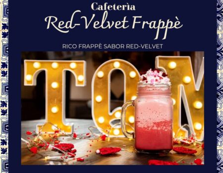 Red velvet frappe