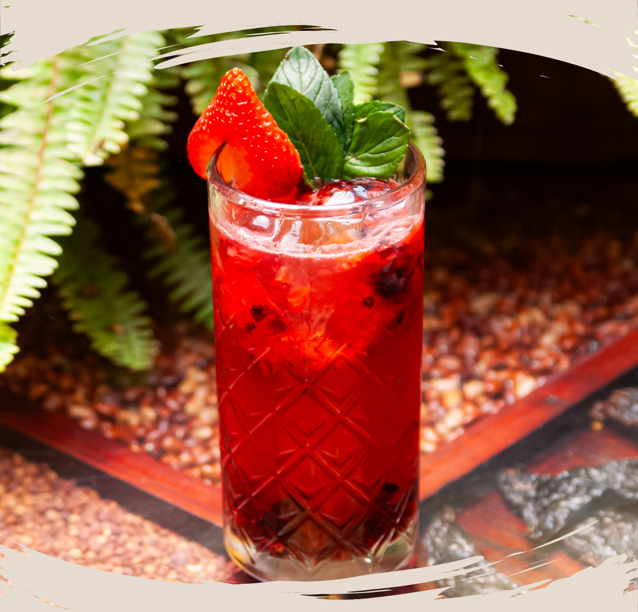 Mojito de frutos rojos Don Chanos