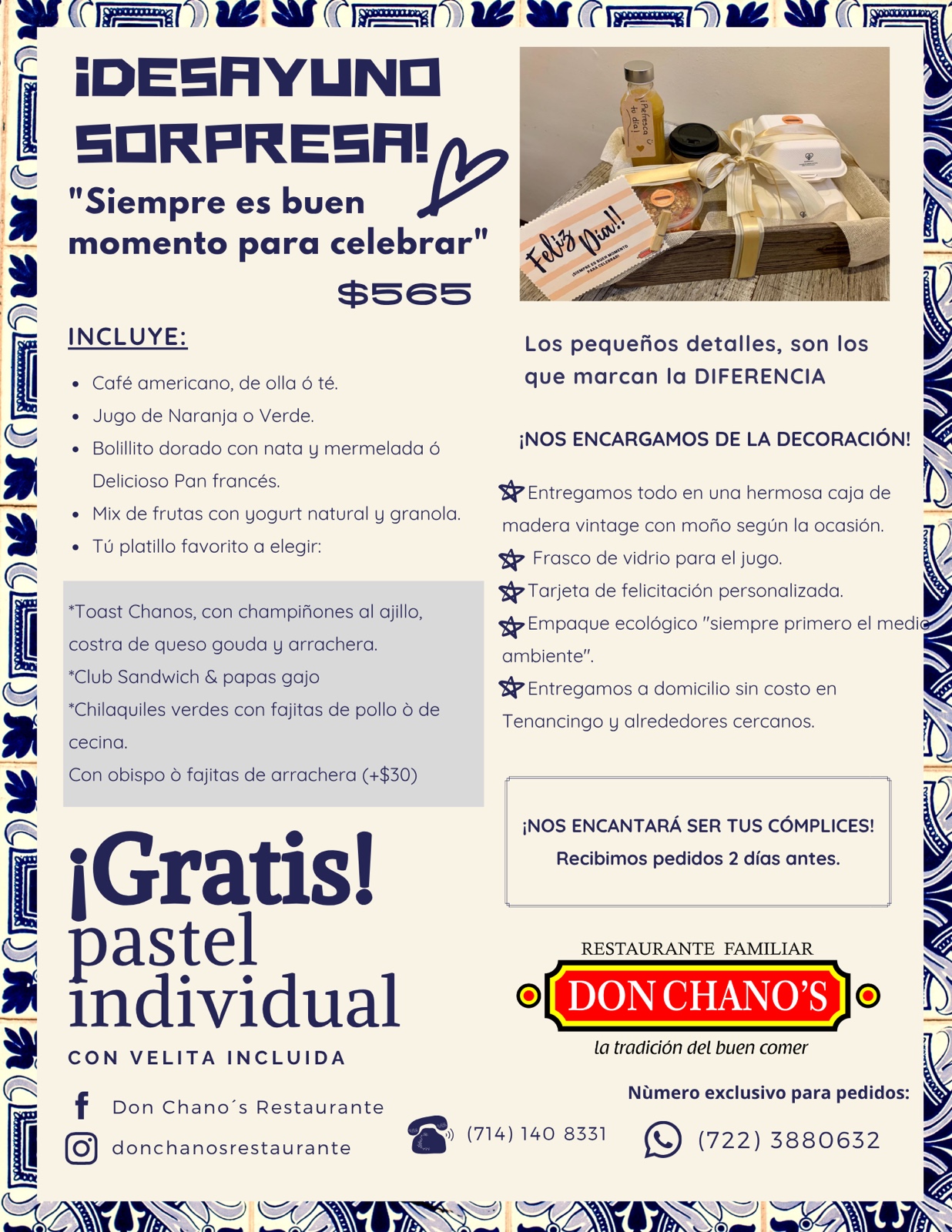 DESAYUNO SORPRESA